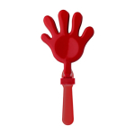 Mano aplaudidora de plástico en distintos colores ideal para animación color rojo primera vista