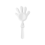 Mano aplaudidora de plástico en distintos colores ideal para animación color blanco segunda vista