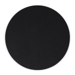 Alfombrilla de ratón redonda para impresión a todo color color blanco quinta vista