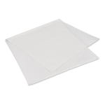 Toalla de algodón y terciopelo de poliéster para sublimar 70x140 cm color blanco tercera vista