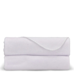 Manta de polar fleece de tacto ultra suave para sublimación 290 g/m2 color blanco