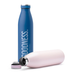 Botella térmica de acero con aislamiento de cobre al vacío 750ml color negro vista detalle 1