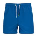 Bañador de poliéster adulto con detalles a contraste 100 g/m2 Roly Direct Balos color azul real segunda vista