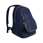 Mochila deportiva con bolsillo zapatero y espalda acolchada 31L color azul marino segunda vista