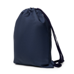Mochila de cuerdas estilo deportiva de poliéster 150 g/m2 color azul marino vista detalle 3