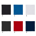 Braga polar de poliéster con ajustador elástico 200 g/m2 color rojo vista detalle 1