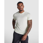 Camiseta técnica de hombre en poliéster reciclado 100 g/m2 Roly Direct Slam color verde suave primera vista de uso