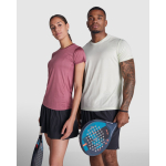 Camiseta técnica de hombre en poliéster reciclado 100 g/m2 Roly Direct Slam color verde suave tercera vista de uso