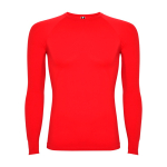Camiseta térmica sin costuras adaptable 200 g/m2 Roly Direct Prime color rojo segunda vista