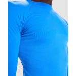 Camiseta térmica sin costuras adaptable 200 g/m2 Roly Direct Prime color azul real vista detalle 3