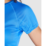 Camiseta técnica entallada de poliéster para mujer 135 g/m2 Roly Direct Bahrain color rojo vista detalle 2