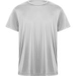 Camiseta técnica poliéster en manga corta 135 g/m2 Roly Direct Daytona color gris primera vista de uso