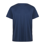 Camiseta técnica de poliéster en manga corta 135 g/m2 Roly Direct Daytona color azul marino segunda vista