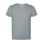 Camiseta técnica de poliéster reciclado de 125 g/m2 Roly Direct Estoril color gris segunda vista