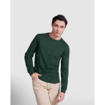 Camiseta de manga larga en algodón y puños canalé 165 g/m2 Roly Direct Pointer color azul marino sexta vista de uso