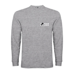 Camiseta de manga larga en algodón y puños canalé 165 g/m2 Roly Direct Pointer vista principal