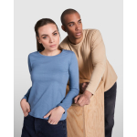 Camiseta para mujer de algodón en manga larga 160 g/m2 Roly Direct Extreme color rosa tercera vista de uso