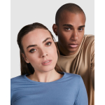 Camiseta para mujer de algodón en manga larga 160 g/m2 Roly Direct Extreme color rosa vista detalle 1