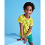 Camiseta de manga corta en algodón 165 g/m2 Roly Direct Dogo Premium color blanco segunda vista de uso