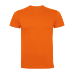 Camiseta de manga corta en algodón 165 g/m2 Roly Direct Dogo Premium color naranja segunda vista