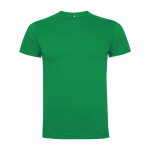 Camiseta de manga corta en algodón 165 g/m2 Roly Direct Dogo Premium color verde tropical segunda vista