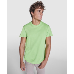 Camiseta con tu imagen corporativa en algodón 165 g/m2 Roly Direct Dogo color verde claro sexta vista de uso
