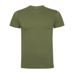 Camiseta de manga corta en algodón 165 g/m2 Roly Direct Dogo Premium color verde militar segunda vista