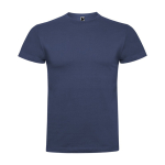Camiseta de manga corta en algodón peinado 180 g/m2 Roly Direct Braco color azul vaquero segunda vista