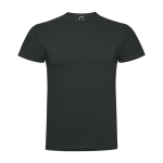 Camiseta de manga corta en algodón peinado 180 g/m2 Roly Direct Braco color gris topo segunda vista