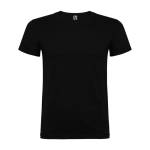 Camiseta de manga corta en algodón de punto liso 155 g/m2 Roly Direct Beagle color negro segunda vista