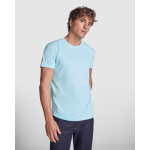 Camiseta de manga corta en algodón de punto liso 155 g/m2 Roly Direct Beagle color verde menta primera vista de uso