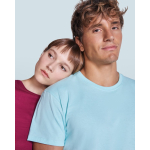 Camiseta de manga corta en algodón de punto liso 155 g/m2 Roly Direct Beagle color verde menta tercera vista de uso