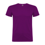 Camiseta de manga corta en algodón de punto liso 155 g/m2 Roly Direct Beagle color lila segunda vista