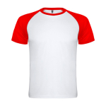 Camiseta sport de poliéster en doble color 140 g/m2 Roly Direct Indianapolis color marrón grisáceo segunda vista