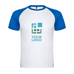 Camiseta sport poliéster doble color 140 g/m2 Roly Direct Indianapolis vista principal