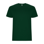 Camiseta de algodón de manga corta 190 g/m2 Roly Direct Stafford color verde botella segunda vista
