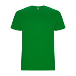Camiseta de algodón de manga corta 190 g/m2 Roly Direct Stafford color verde bosque segunda vista