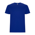 Camiseta de algodón de manga corta 190 g/m2 Roly Direct Stafford color azul real segunda vista