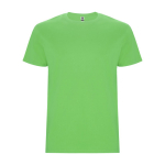 Camiseta de algodón de manga corta 190 g/m2 Roly Direct Stafford color verde claro segunda vista