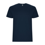 Camiseta de algodón de manga corta 190 g/m2 Roly Direct Stafford color azul marino segunda vista