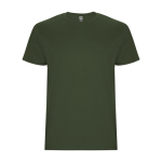 Camiseta de algodón de manga corta 190 g/m2 Roly Direct Stafford color verde oscuro segunda vista
