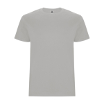 Camiseta de algodón de manga corta 190 g/m2 Roly Direct Stafford color marrón grisáceo segunda vista