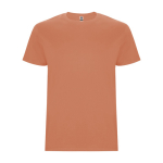 Camiseta de algodón de manga corta 190 g/m2 Roly Direct Stafford color naranja oscuro segunda vista