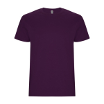 Camiseta de algodón de manga corta 190 g/m2 Roly Direct Stafford color morado segunda vista