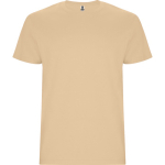 Camiseta de algodón para ferias manga corta 190 g/m2 Roly Direct Stafford color marrón claro primera vista de uso