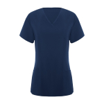 Casaca de poliéster y elastano de mujer en manga corta 170 g/m2 Roly Ferox color azul marino segunda vista
