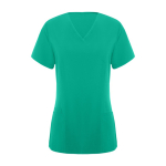 Casaca de poliéster y elastano de mujer en manga corta 170 g/m2 Roly Ferox color verde esmeralda segunda vista
