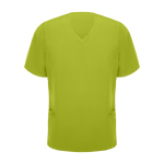 Casaca de poliéster y elastano de manga corta 170 g/m2 Roly Ferox color verde pistacho segunda vista