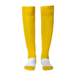 Medias sport de poliéster con algodón y elastano Roly Direct Soccer color amarillo segunda vista