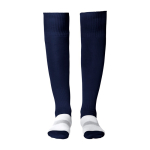 Medias sport de poliéster con algodón y elastano Roly Direct Soccer color azul marino segunda vista